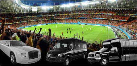 California Sports Events Limo Rental Service