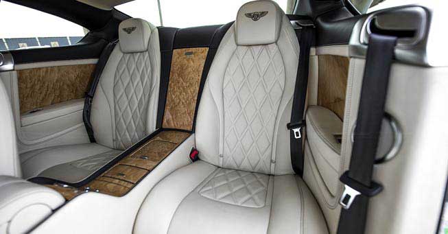 California Bentley Continental GT Interior