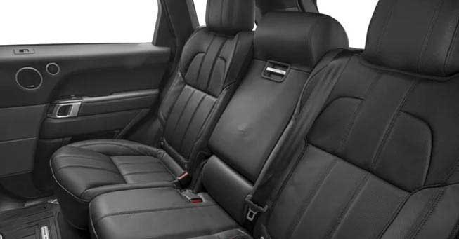 California Range Rover Sport SUV Interior