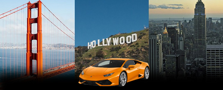 Lamborghini Huracan Rental in Los Angeles and San Francisco