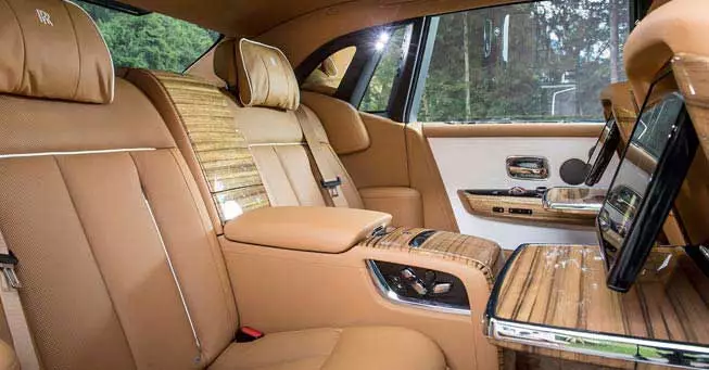 California Rolls Royce Phantom Interior