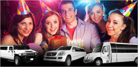 Birthday Parties Limo Service For California