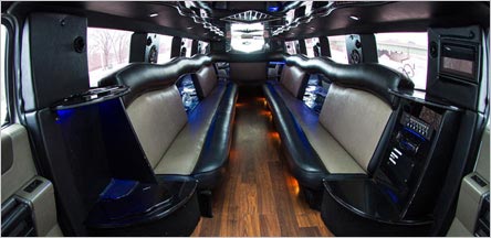California Hummer Limousine Interior