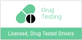 Fully Licensed, drug tested drivers