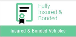 Fully Insured & Branded Vehicles