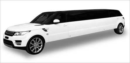 Range Rover Stretch Limo Exterior California