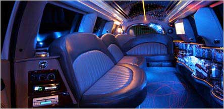 Range Rover Stretch Limo Interior California