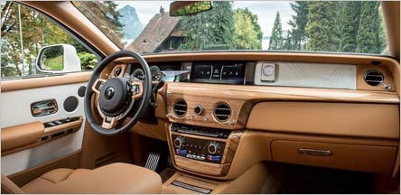 Rolls Royce Phantom Exotic Interior California
