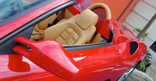 California Ferrari F-430 Interior